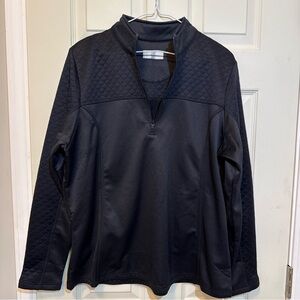 Callaway WeatherSeries 1/4 Zip Golf Pullover XL Black Quilted